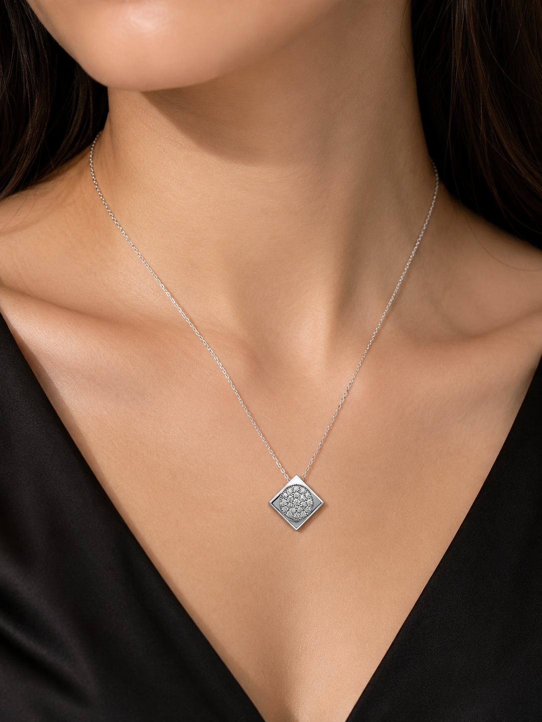 0.31 ct Diamond Orbit Pendant - 2